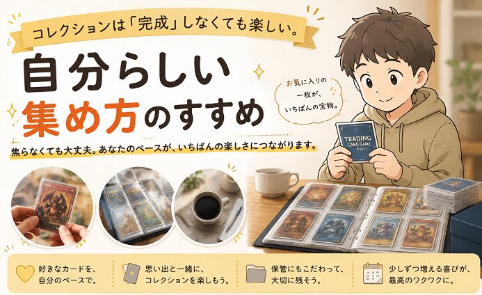 コレクションは「完成」しなくても楽しい。自分らしい集め方のすすめ