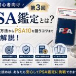 第３回【初心者向け】PSA鑑定とは？仕組み・メリット・デメリット